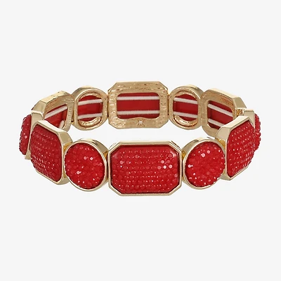 Mixit Gold Tone Womens Stretch Bracelet