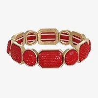 Mixit Gold Tone Womens Stretch Bracelet