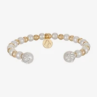 Liz Claiborne Gold Tone Womens Cuff Bracelet