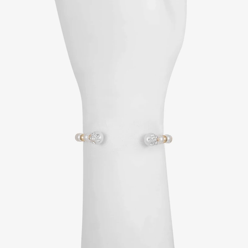 Liz Claiborne Gold Tone Womens Cuff Bracelet