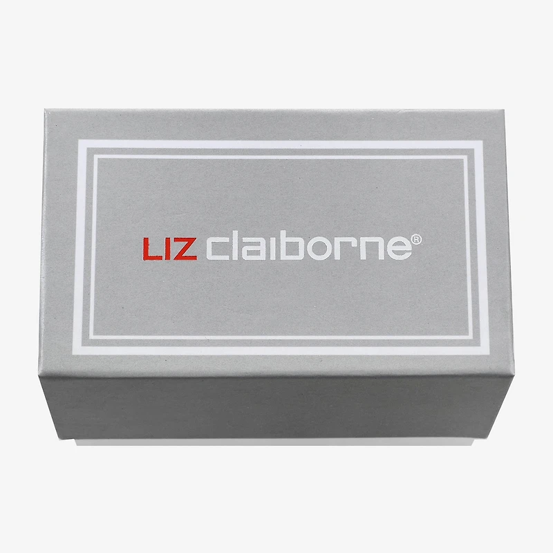 Liz Claiborne Textured Bangle Womens 3-pc. Glass Bracelet Set