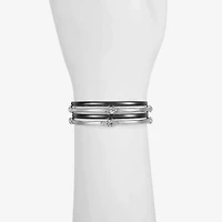 Liz Claiborne Bangle Womens 4-pc. Glass Bracelet Set