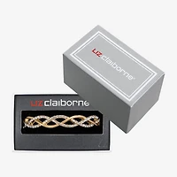 Liz Claiborne Interlaced Stretch Womens Glass Stretch Bracelet