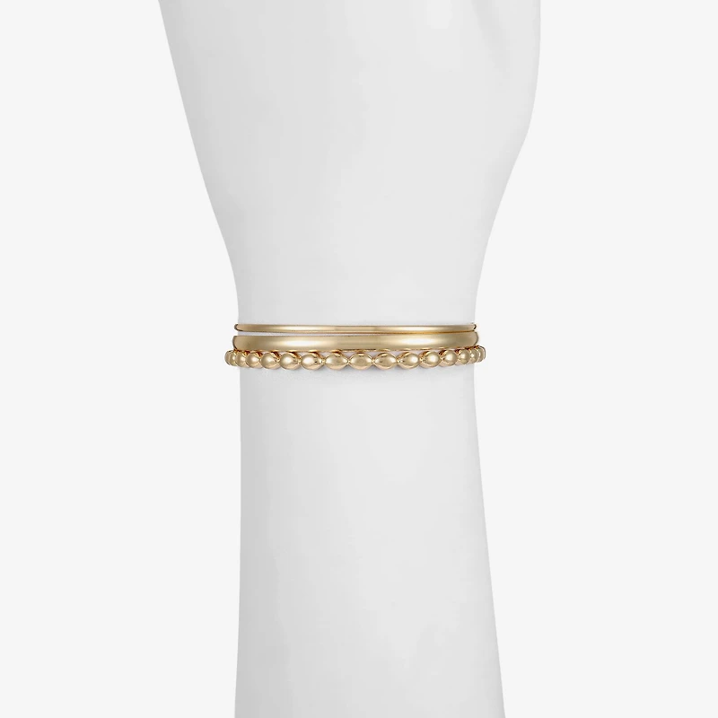Liz Claiborne Textured Womens 3-pc. Bracelet Set