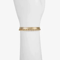 Liz Claiborne Textured Womens 3-pc. Bracelet Set