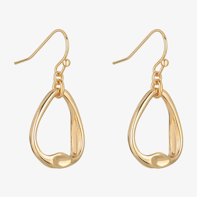 Liz Claiborne Womens Drop Earrings