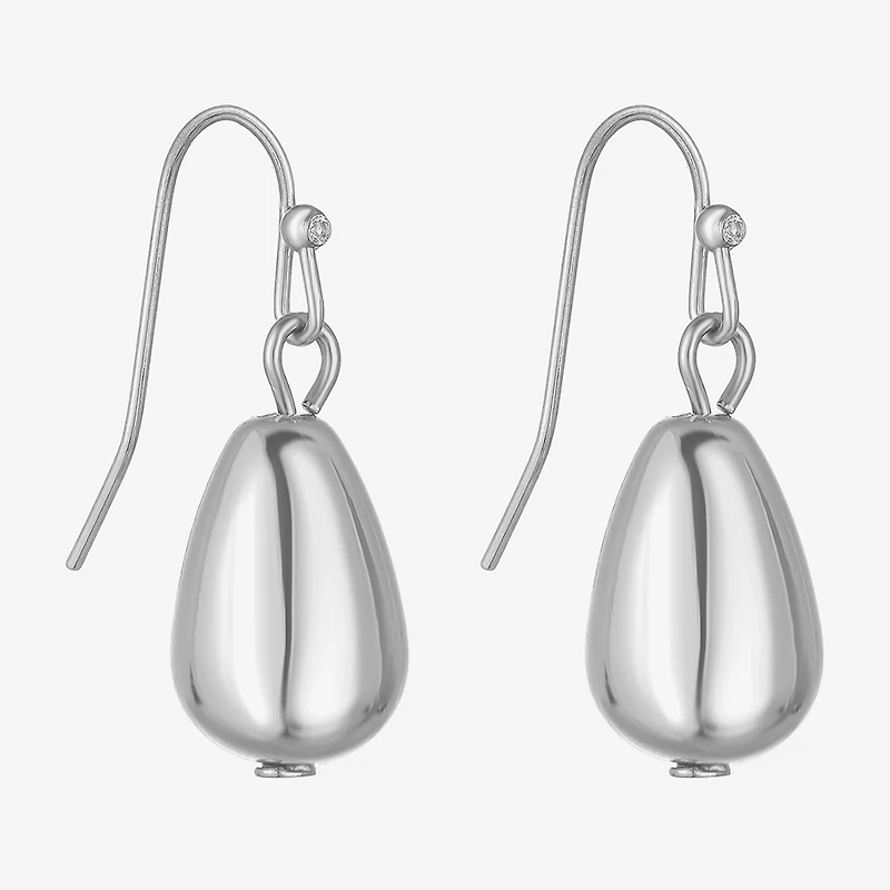 Liz Claiborne Beaded Womens Drop Earrings
