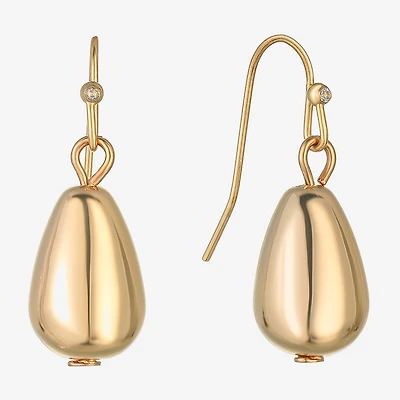 Liz Claiborne Beaded Womens Drop Earrings