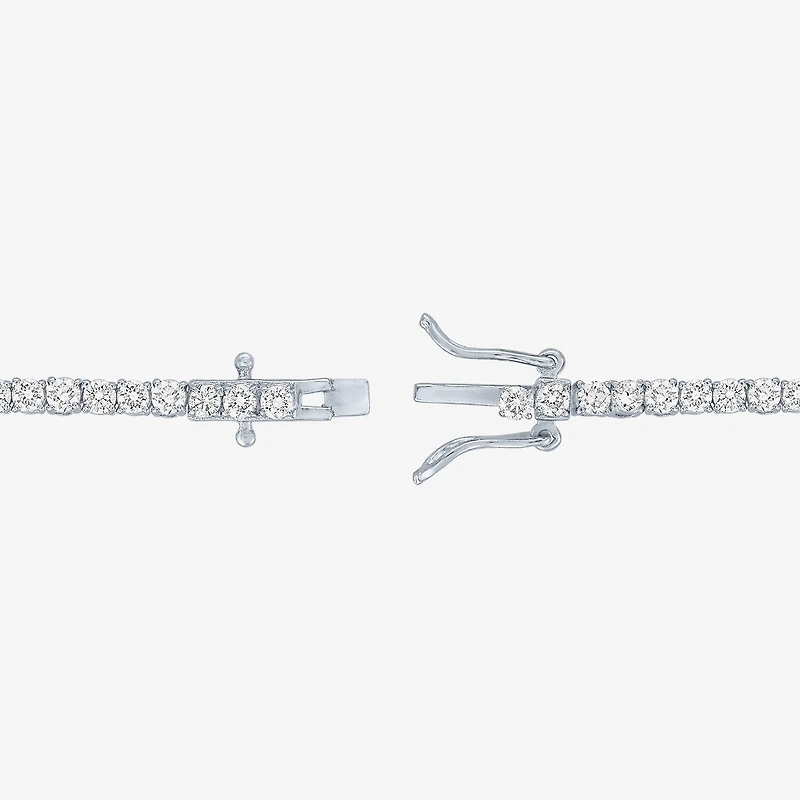 Diamond Addiction (G-H / Si2-I1) Womens 5 CT.T.W. White Diamond Sterling Silver 17 Inch Tennis Necklace in Sterling Silver