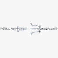 Diamond Addiction (G-H / Si2-I1) Womens 5 CT.T.W. White Diamond Sterling Silver 17 Inch Tennis Necklace in Sterling Silver
