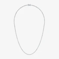 Diamond Addiction (G-H / Si2-I1) Womens 5 CT.T.W. White Diamond Sterling Silver 17 Inch Tennis Necklace in Sterling Silver
