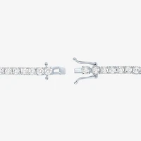 Diamond Addiction G-H, Si2-I1 Womens 5 CT. T.W. Lab Grown White Diamond Sterling Silver Round 7.25 Inch Tennis Bracelet