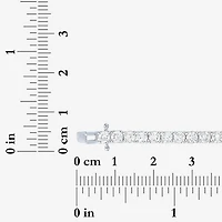 Diamond Addiction G-H, Si2-I1 Womens 5 CT. T.W. Lab Grown White Diamond Sterling Silver Round 7.25 Inch Tennis Bracelet
