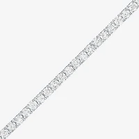 Diamond Addiction G-H, Si2-I1 Womens 5 CT. T.W. Lab Grown White Diamond Sterling Silver Round 7.25 Inch Tennis Bracelet