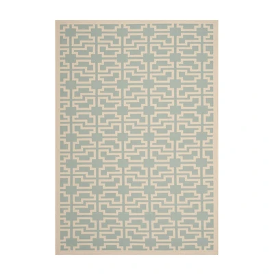 Safavieh Courtyard Collection Eddie Geometric Indoor/Outdoor Area Rug