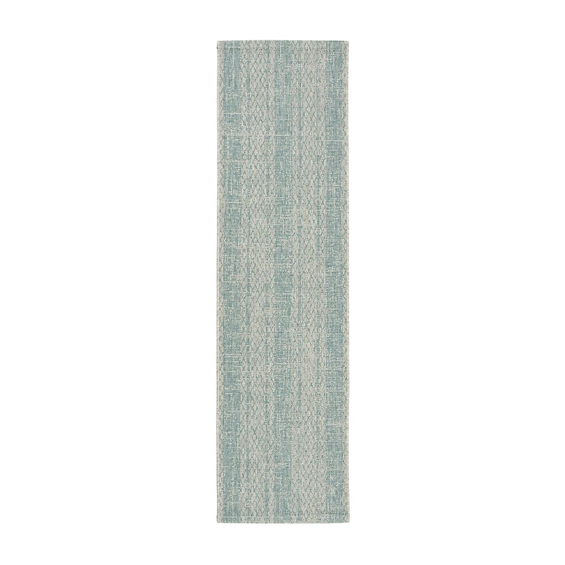 Safavieh Courtyard Collection Elena Geometric Indoor/Outdoor Runner Rug