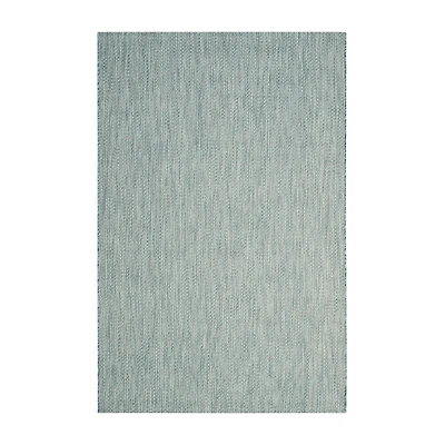 Safavieh Courtyard Collection Flora Geometric Indoor/Outdoor Area Rug