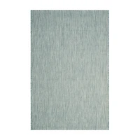 Safavieh Courtyard Collection Flora Geometric Indoor/Outdoor Area Rug