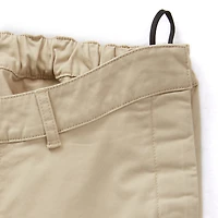 St. John's Bay Seated Chino Mens Adaptive Adjustable Features Easy-on + Easy-off Regular Fit Flat Front Pant