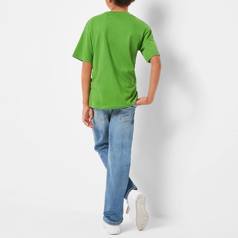 Thereabouts Little & Big Kid Boys Adjustable Waist Stretch Fabric Relaxed Fit Jean