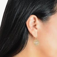 Womens 10K Gold Chandelier Earrings