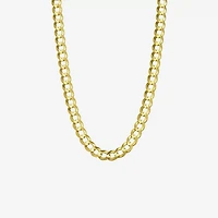 14K Yellow Gold 5.7MM Curb Necklace