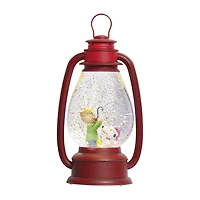 Roman Led Snoopy With Charlie Brown Decorating Tree Snow Globe
