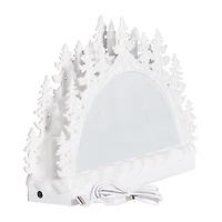 Roman 9" Led Swirl Arch Cardinals Christmas Tabletop Decor