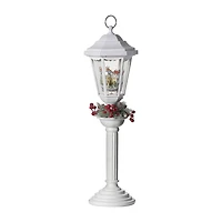 Roman 27.5" Led Swirl Lamp Post Christmas Tabletop Decor