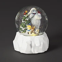 Roman 5.75" Led Rudolph Dome Plays Music Christmas Tabletop Decor