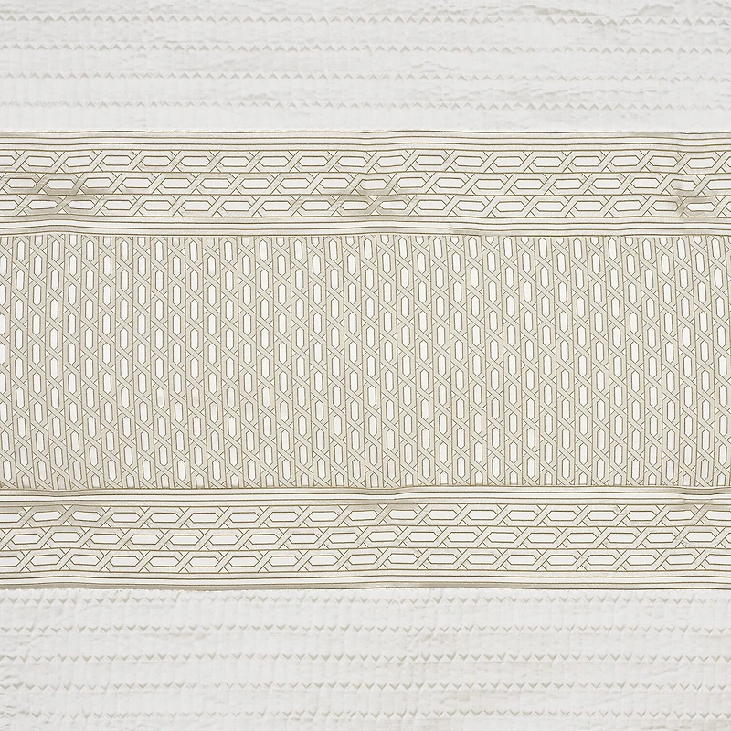 Queen Street Melbourne 4-pc. Jacquard Extra Weight Comforter Set