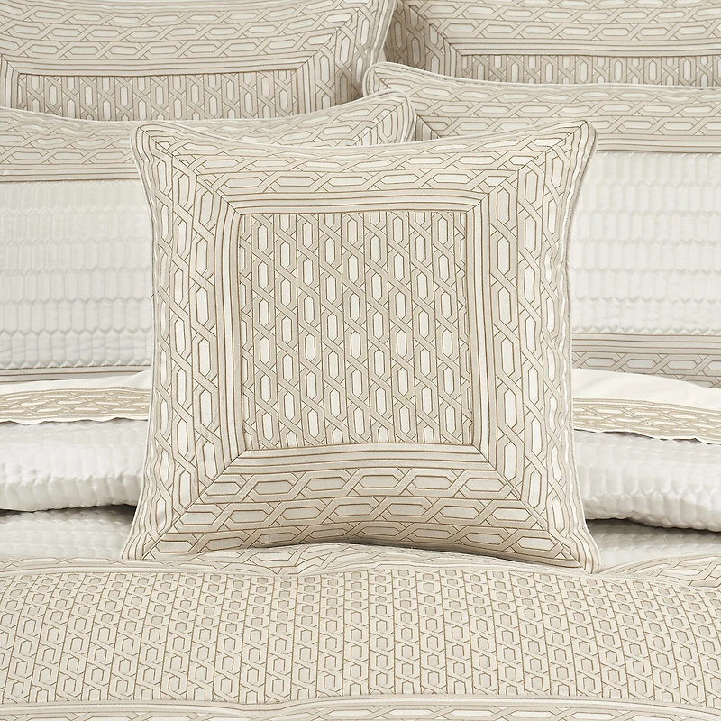 Queen Street Melbourne Square Throw Pillow