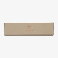 Monet Jewelry Gold Tone White Cross Bookmark