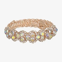 Monet Jewelry Coil Womens Glass Wrap Bracelet