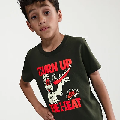 Nike Club Big Kid Unisex Crew Neck Short Sleeve Regular Fit Graphic T-Shirt