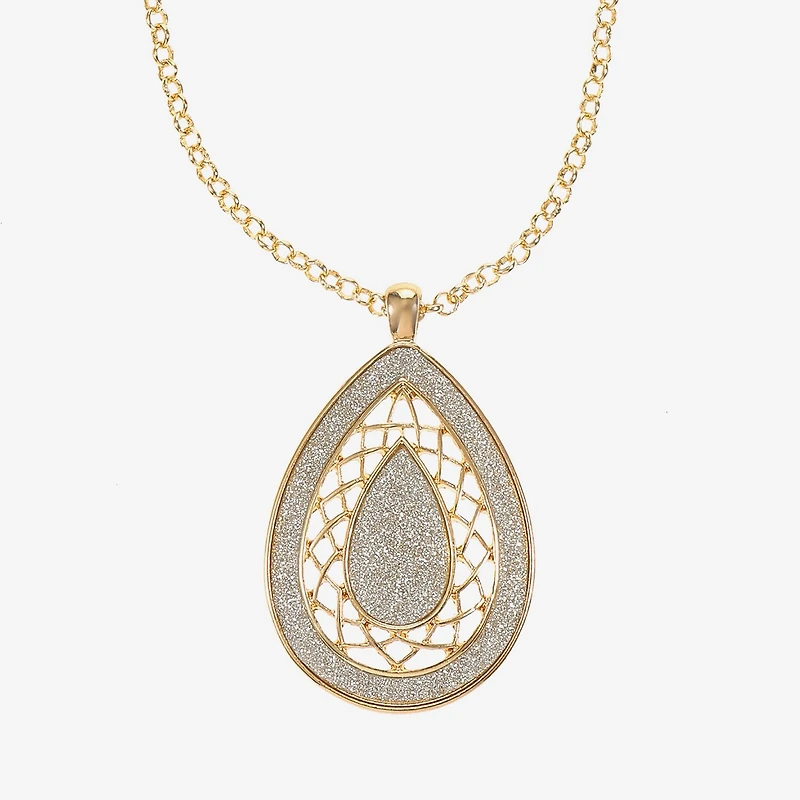 Monet Jewelry Pendant Necklace & Drop Earring Womens 2-pc. Jewelry Set