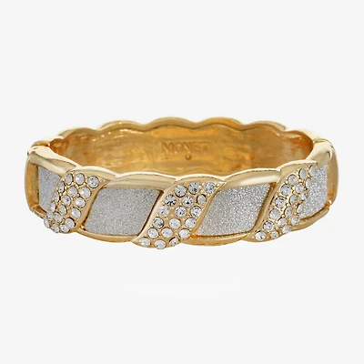 Monet Jewelry Womens Glass Bangle Bracelet