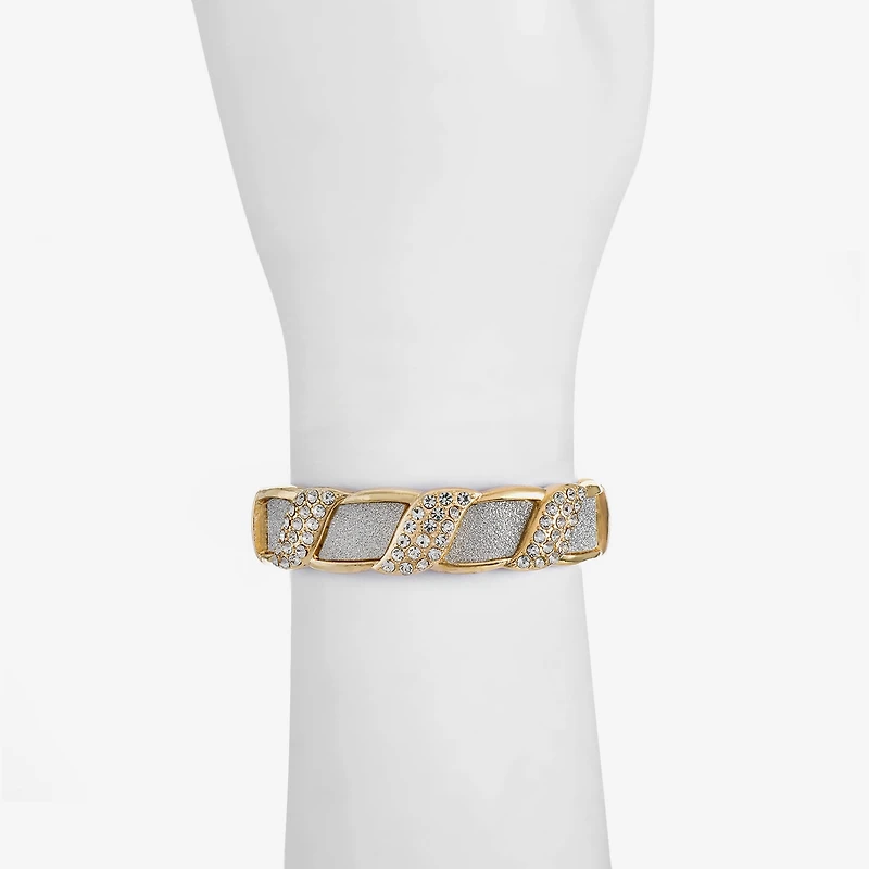 Monet Jewelry Womens Glass Bangle Bracelet