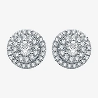 (G / Si2) Womens 2 CT. T.W. Lab Grown Diamond 10K White Gold Round 2-pc. Jewelry Set