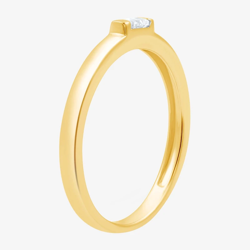 (H-I / I1) I Said Yes Lab Grown White Diamond Wedding Band