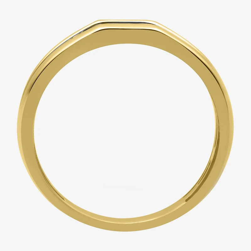 (H-I / I1) I Said Yes 1/10 CT. T.W. Lab Grown White Diamond Wedding Band