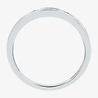 I Said Yes (H-I / I1) Womens 1 CT. T.W. Lab Grown White Diamond Sterling Silver Round Side Stone Halo Bridal Set