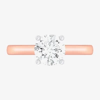 (G-H / SI1-SI2) Womens 2 1/2 CT. T.W. Lab-Grown White Diamond 14K Gold Round Solitaire Engagement Ring