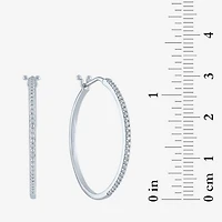 Yes, Please! Womens Diamond Accent Natural Diamond 14K Gold Over Silver Sterling Silver 2 Pair Earring Set