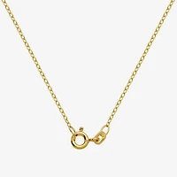 Panda Womens 18K Gold Over Silver 18 Inch Pendant Necklace