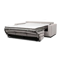 Stearns & Foster® Paolo 82" Queen Sleeper Sofa with Memory Foam Mattress