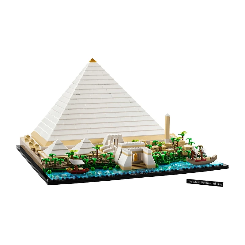 Architecture Great Pyramid Of Giza Building Kit (1476 Pieces)