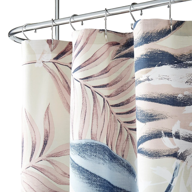 Liz Claiborne Overscale Leaves Shower Curtain