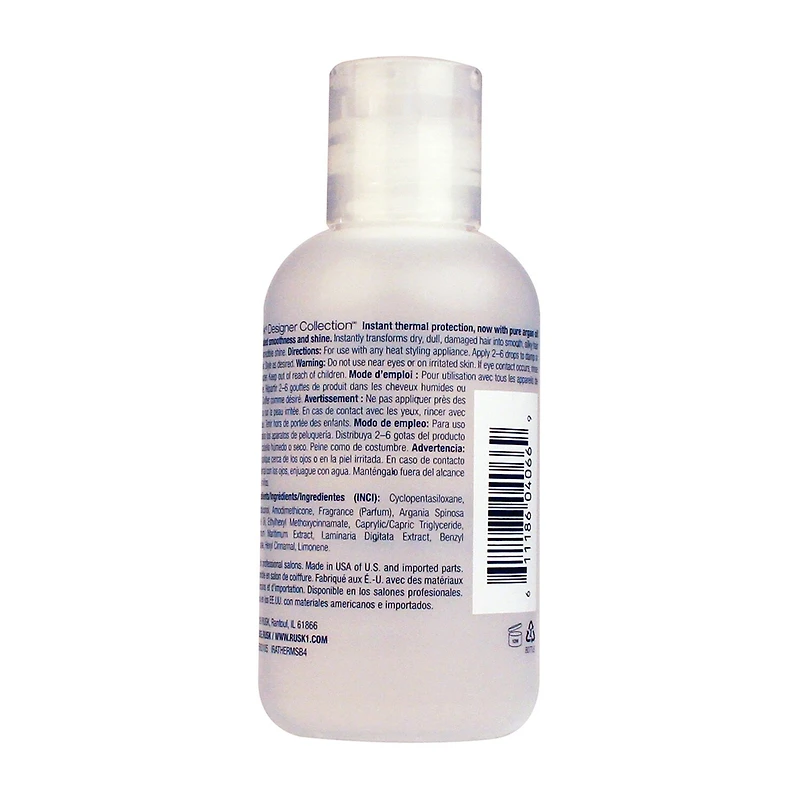 Rusk Thermal Argan Oil Hair Serum 4.2 oz.