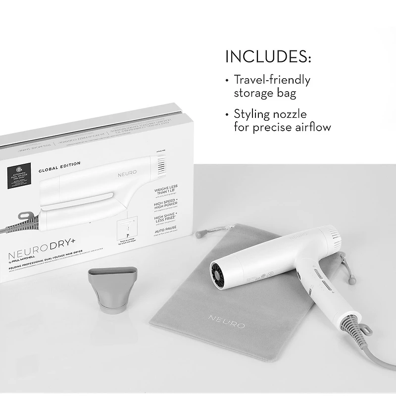 Paul Mitchell Appliances Neuro Dry Plus Global Edition Hair Dryer